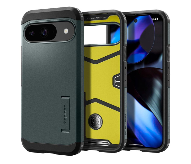 Spigen Tough Armor do Google Pixel 9 / Pixel 9 Pro Abyss Green - 1290836 - zdjęcie